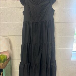 SHEIN Black Maxi Dress
